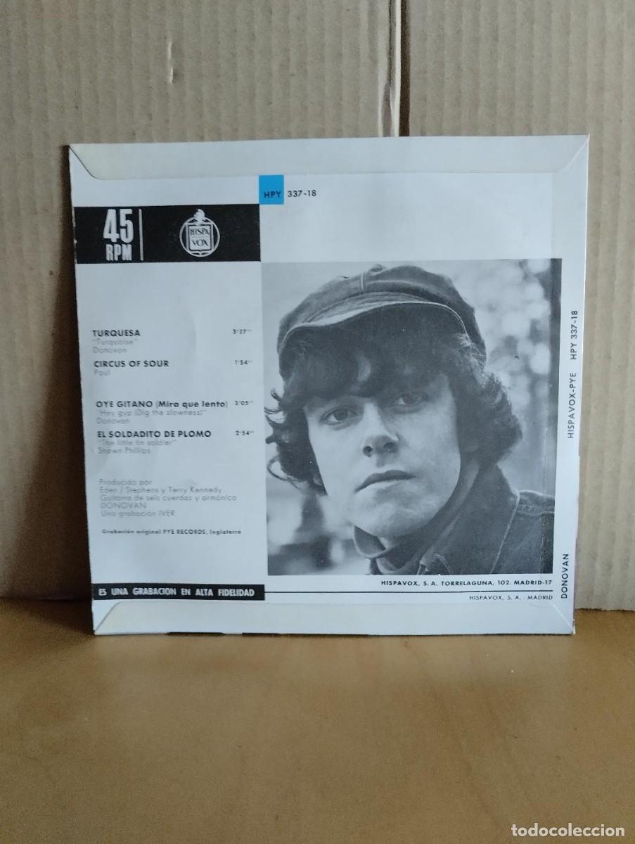 Discos de vinilo: DONOVAN ---- TURQUESA +3 - Foto 2