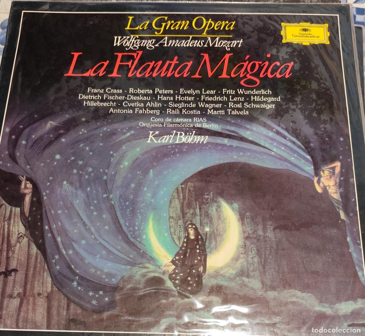 Discos de vinilo: LP LA GRAN OPERA,LA FLAUTA M&Aacute;GICA - Foto 1