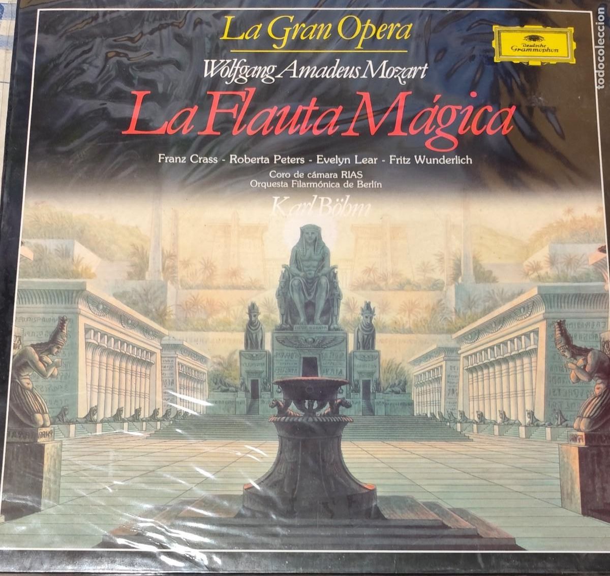 Discos de vinilo: LP LA GRAN OPERA, LA FLAUTA M&Aacute;GICA - Foto 1