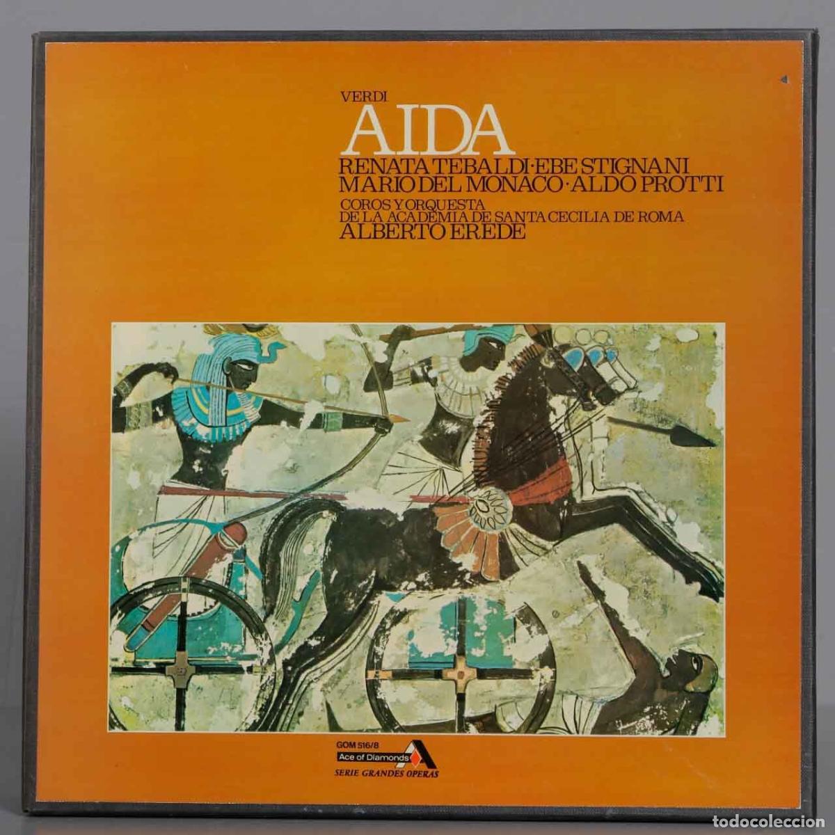 Discos de vinilo: CAJA LP. Erede &ndash; Aida. VERDI - Foto 1