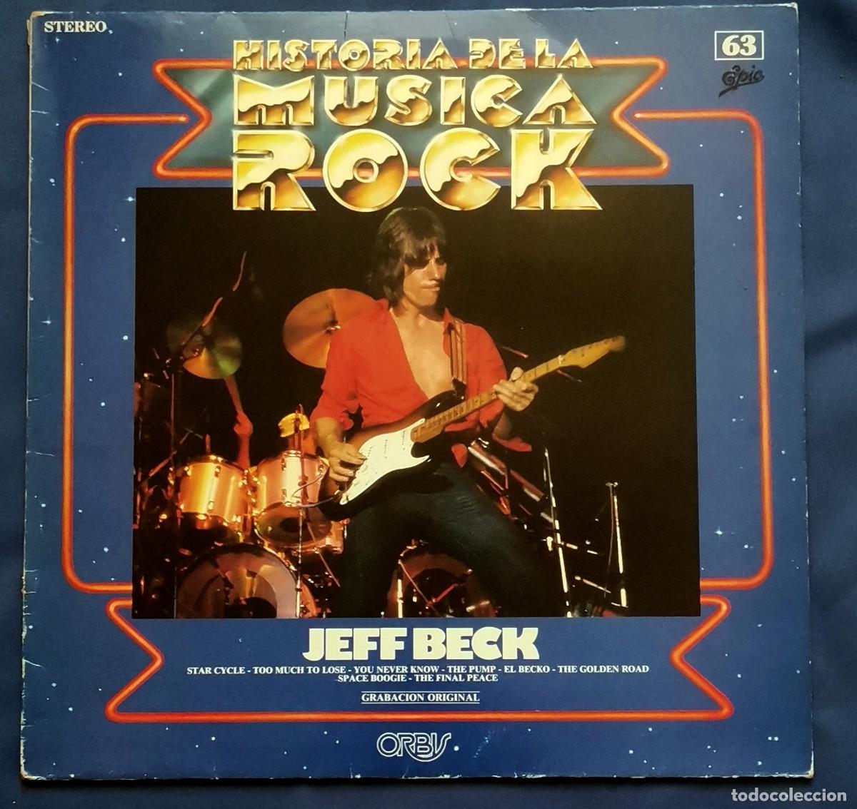 Discos de vinilo: Jeff Beck &lrm;&ndash; There And Back LP, Spain 1982 - Foto 1