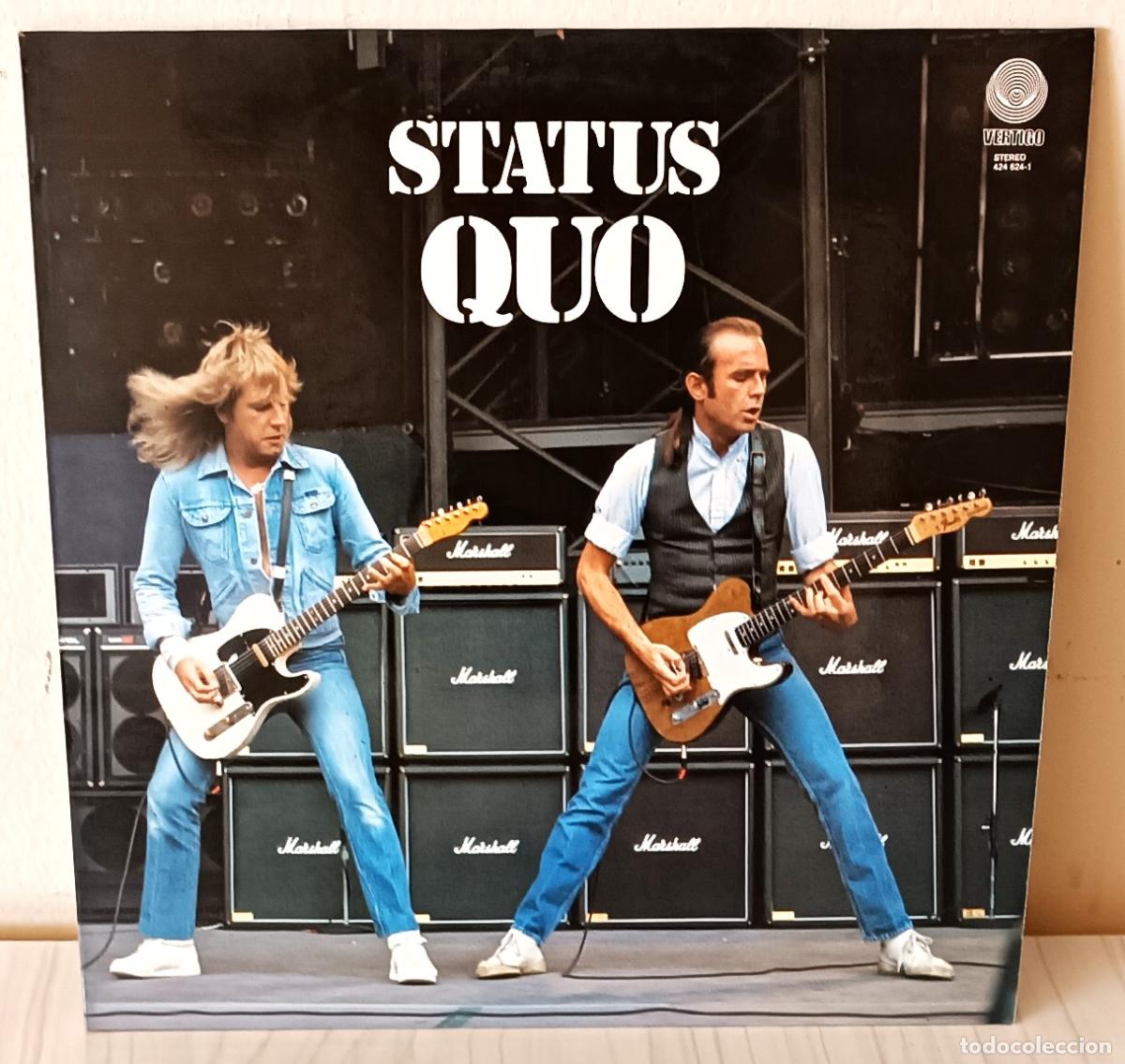 Discos de vinilo: STATUS QUO - QUO VERTIGO - 1990 (1974) - Foto 1