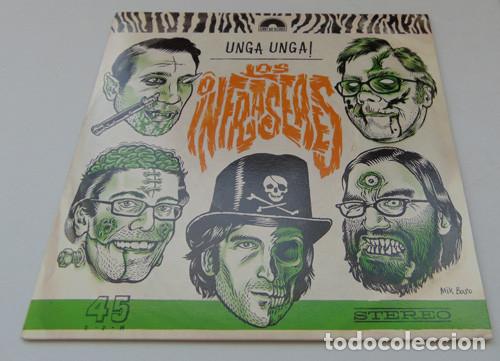 Discos de vinilo: Los Infraseres &ndash; Unga, Unga! - EP 2010 - Foto 1