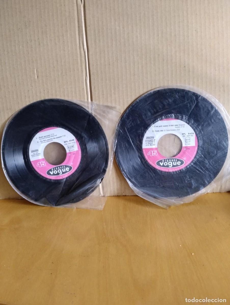 Discos de vinilo: ZOUZOU ---- PETIT GAR&Ccedil;ON +3 --- J&acute;AVAIS REVE +3 - Foto 2