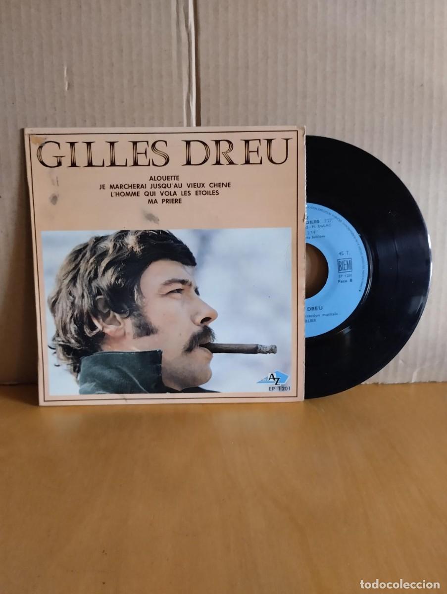 Discos de vinilo: GILLES DREU ---- ALOUETTE +3 - Foto 1
