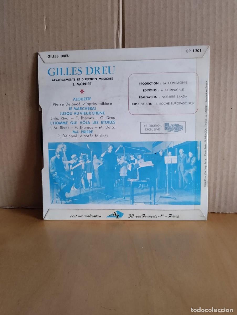Discos de vinilo: GILLES DREU ---- ALOUETTE +3 - Foto 2