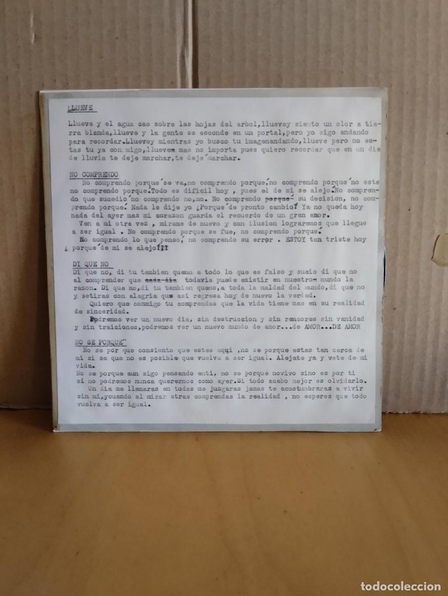 Discos de vinilo: MASSIEL --- DI QUE NO +3 - Foto 2