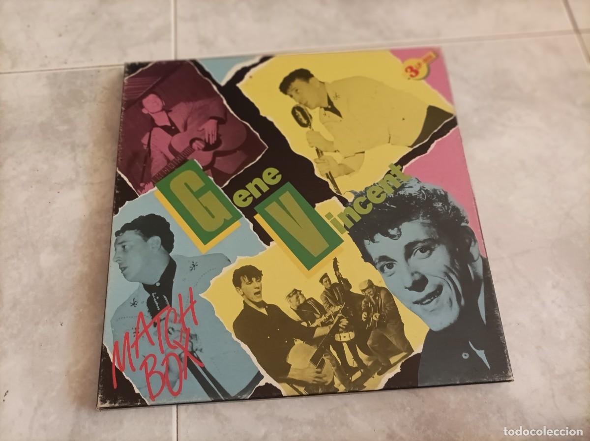 Discos de vinilo: Gene Vincent caja tres lps - Foto 1