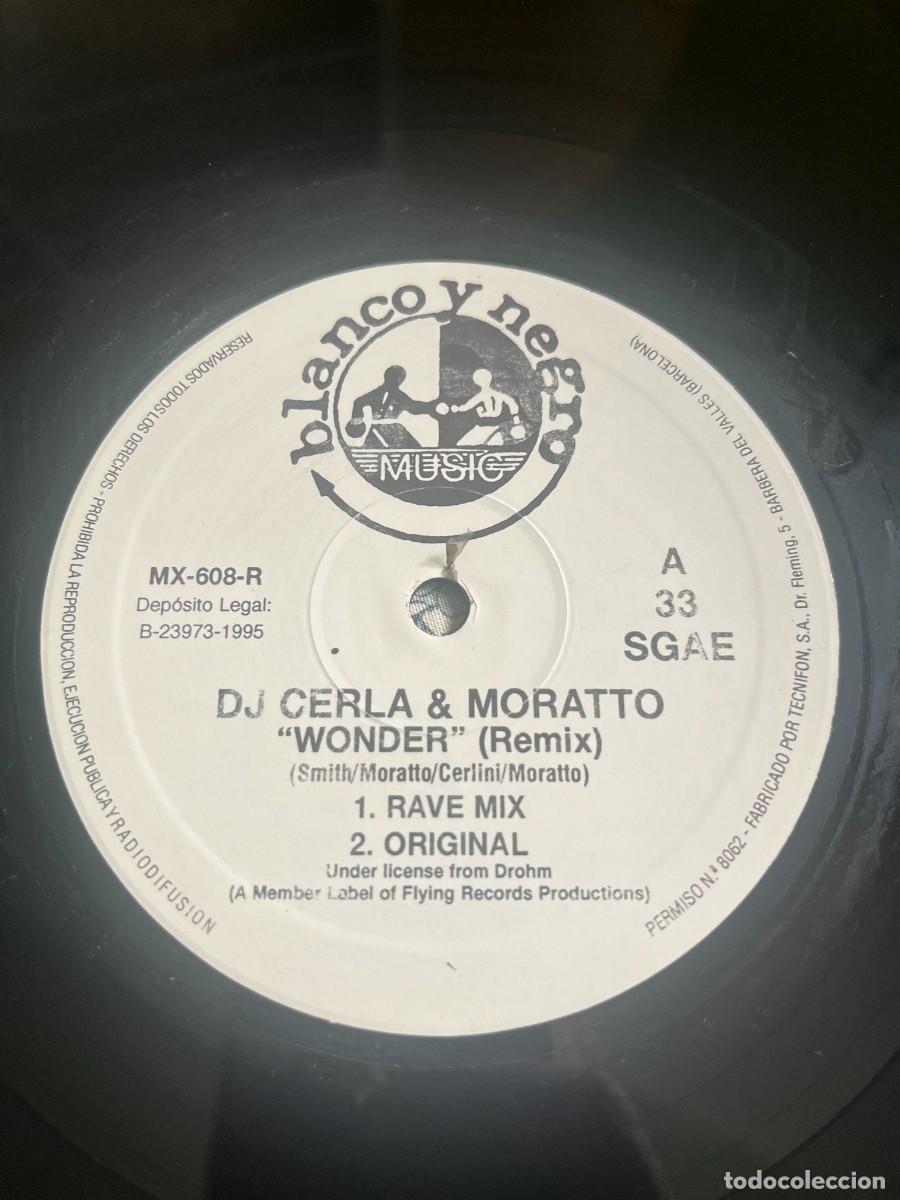Discos de vinilo: DJ Cerla & Moratto &lrm;&ndash; Wonder (Remix) - Foto 4