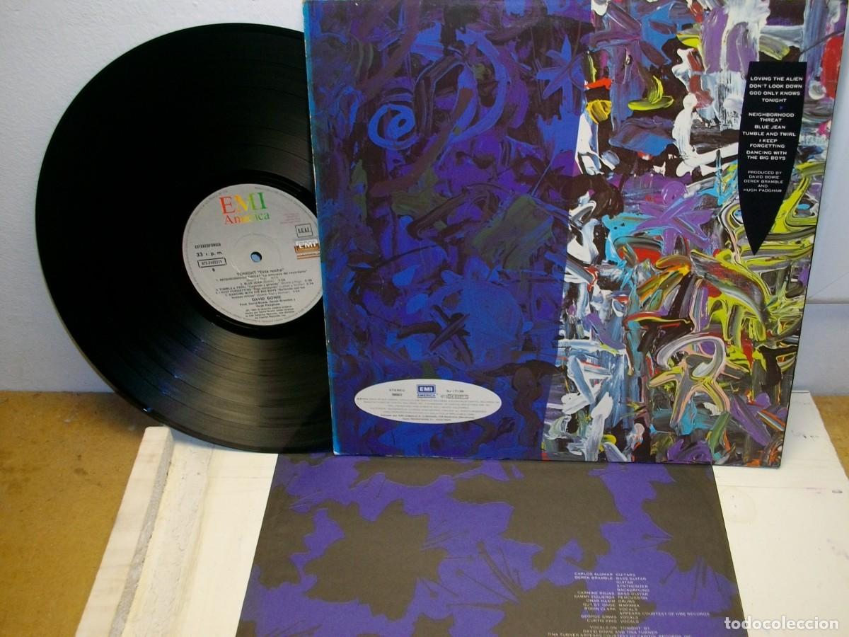 Discos de vinilo: David Bowie &ndash; Tonight LP - Foto 2