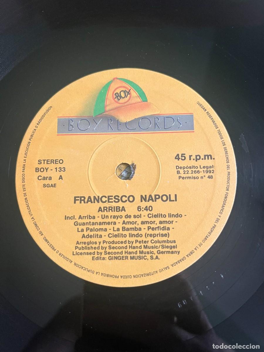 Discos de vinilo: Francesco Napoli &lrm;&ndash; Arriba - Foto 4