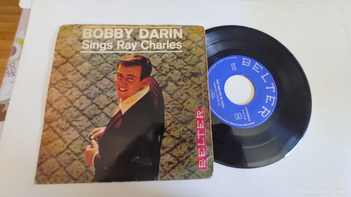 Discos de vinilo: BOBBY DARIN-EP SINGS RAY CHARLES - Foto 1