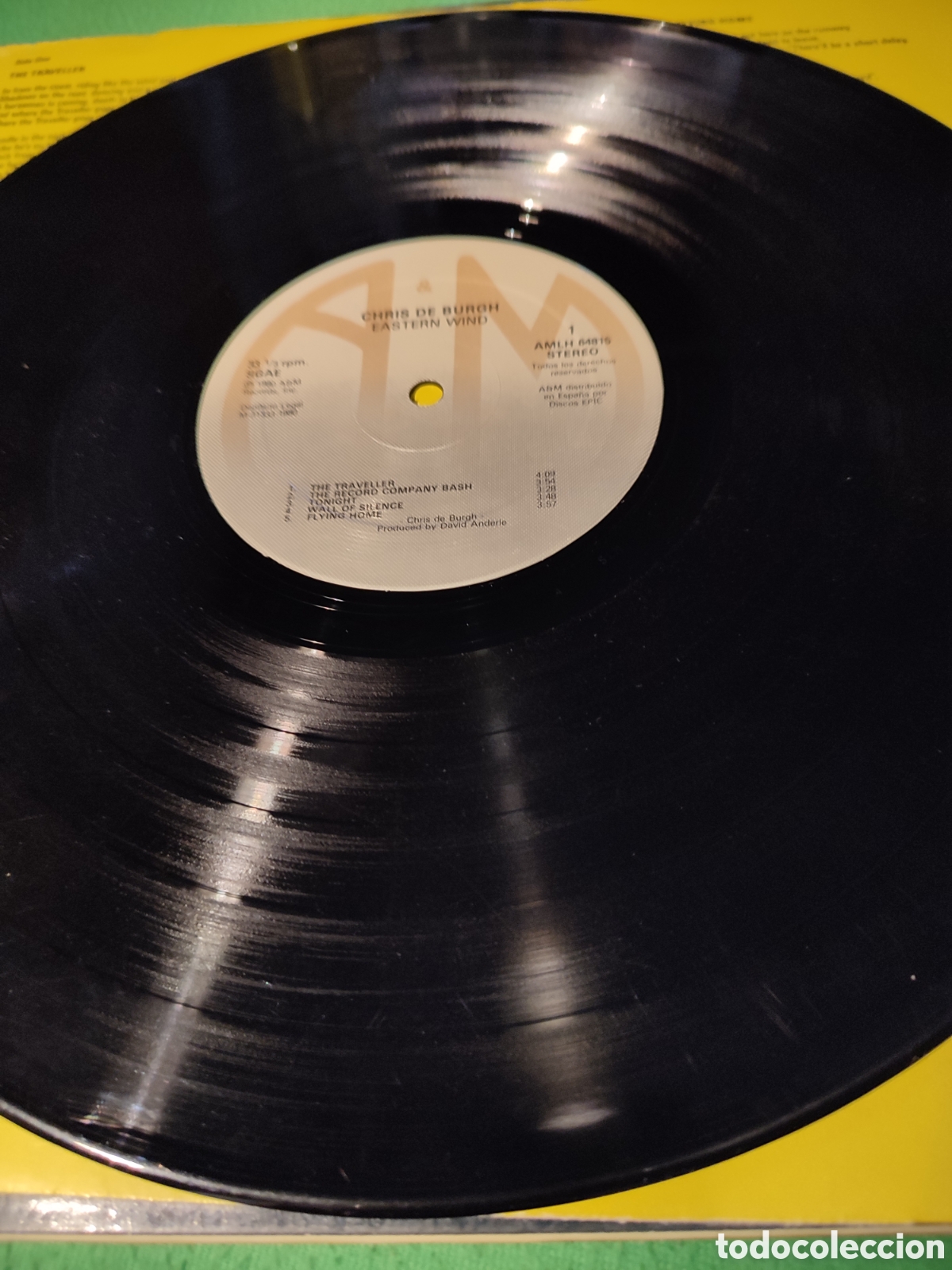 Discos de vinilo: Chris de Burgh - Eastern wind Vinilo Lp - Foto 3