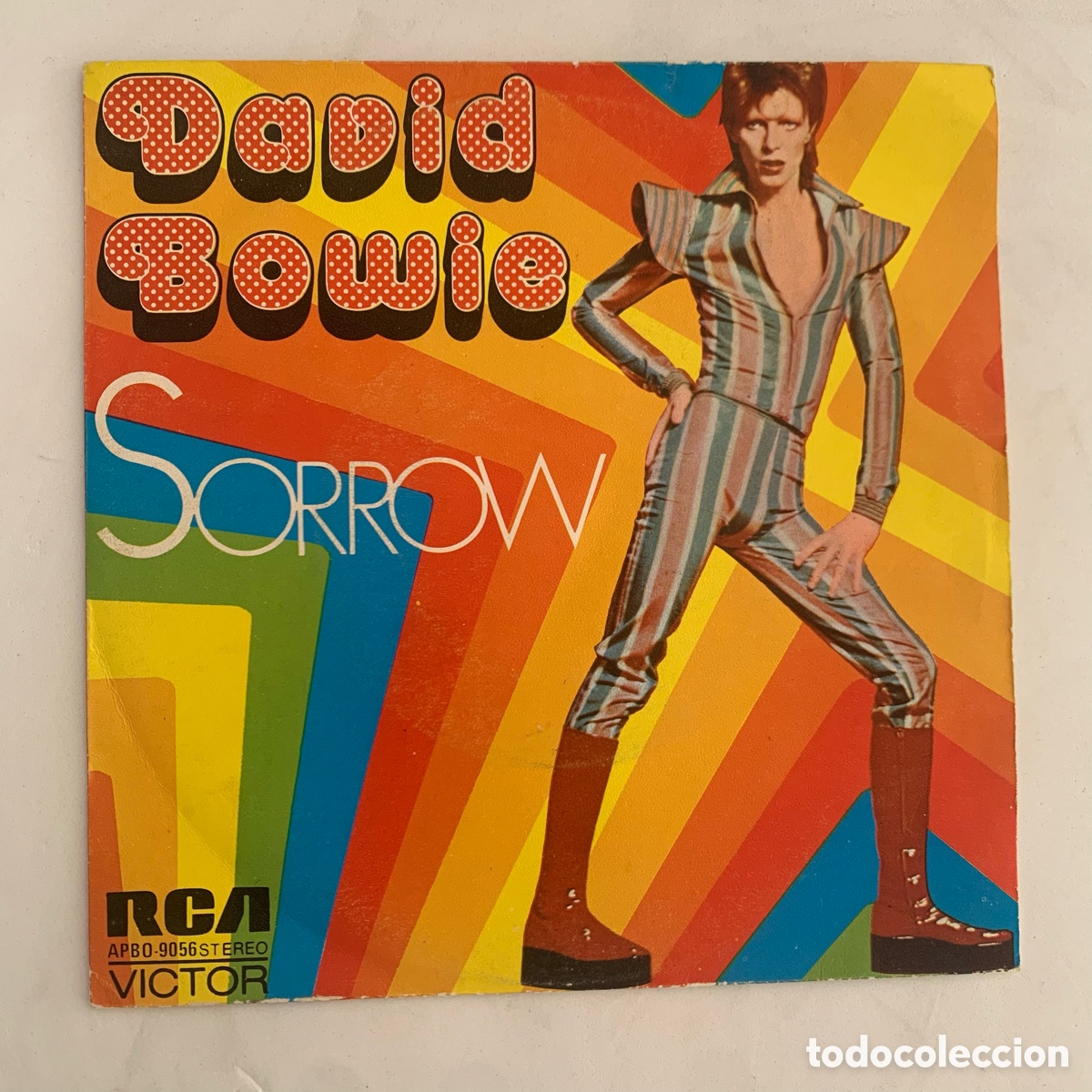 Discos de vinilo: Single David Bowie - Sorrow edicion espa&ntilde;ola de 1973 - Foto 1