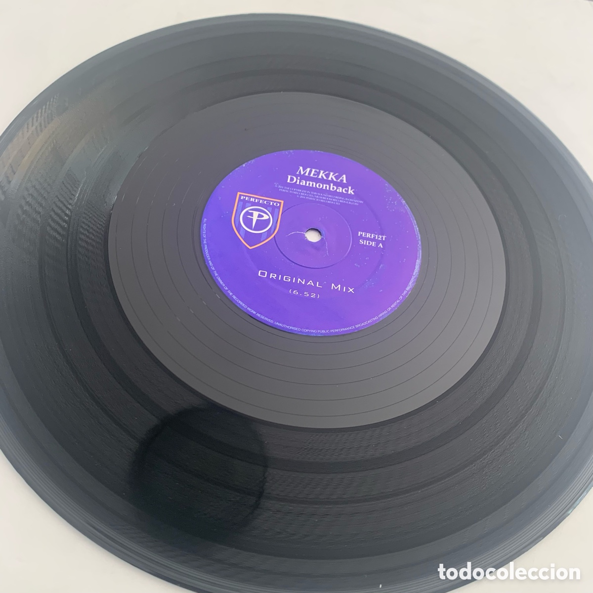 Discos de vinilo: Maxi 12&rsquo;&rsquo; Mekka - Diamondback del 2001 - Foto 3