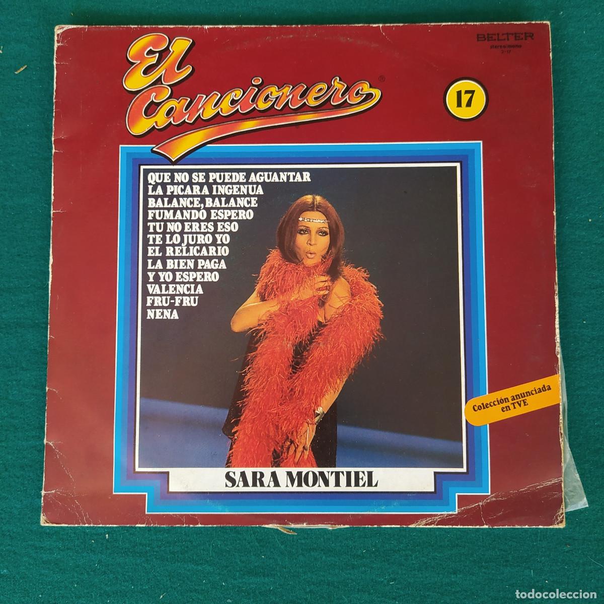 Discos de vinilo: Sara Montiel &ndash; El Cancionero - Foto 1