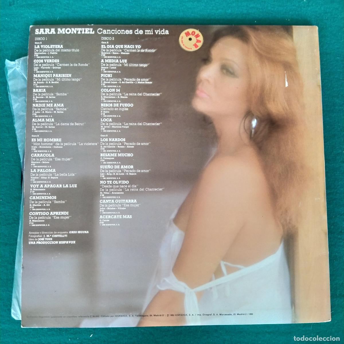 Discos de vinilo: Sara Montiel &ndash; Canciones De Mi Vida - Foto 2