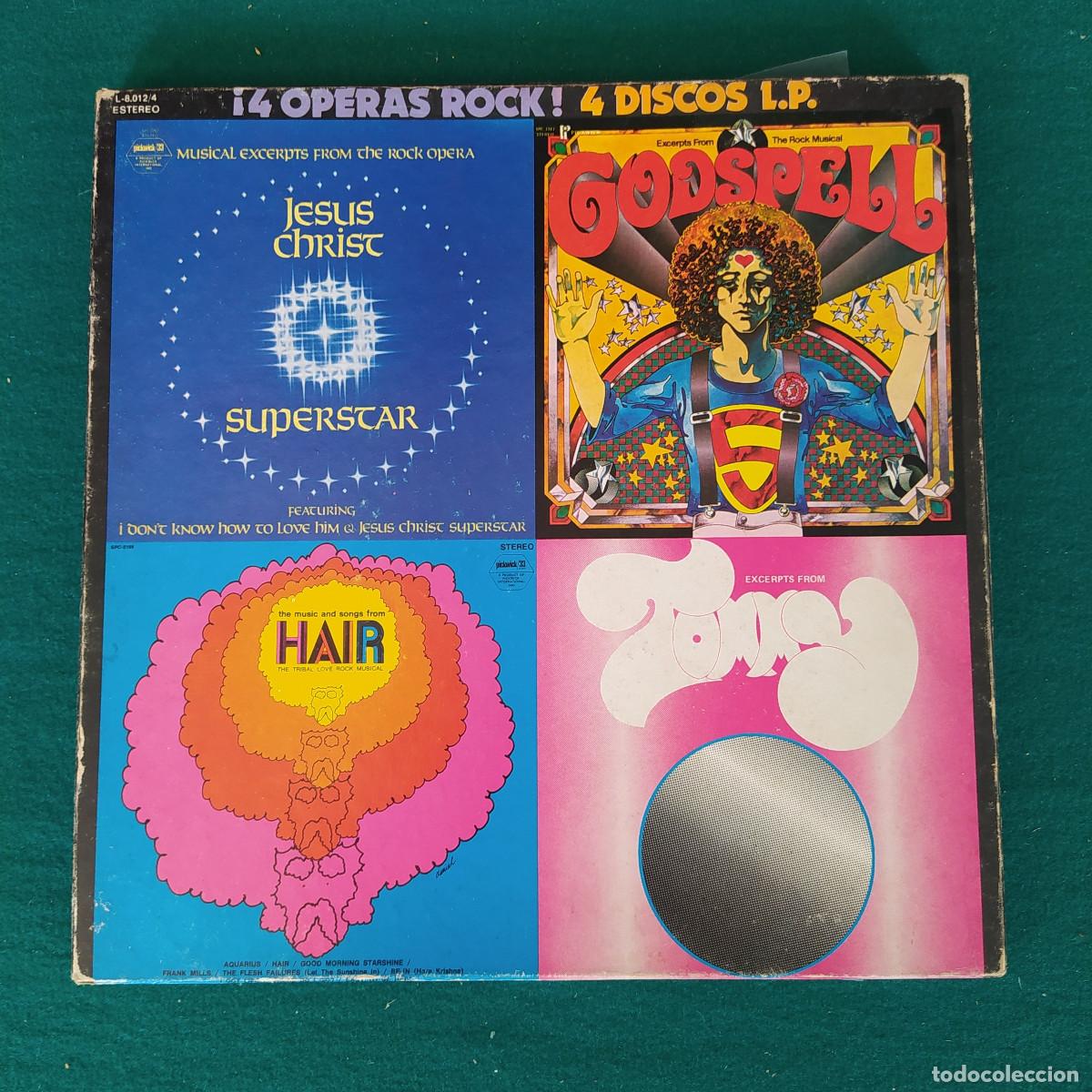 Discos de vinilo: &rdquo;4 ROCK OPERAS&rdquo; QUADRUPLE - Foto 1