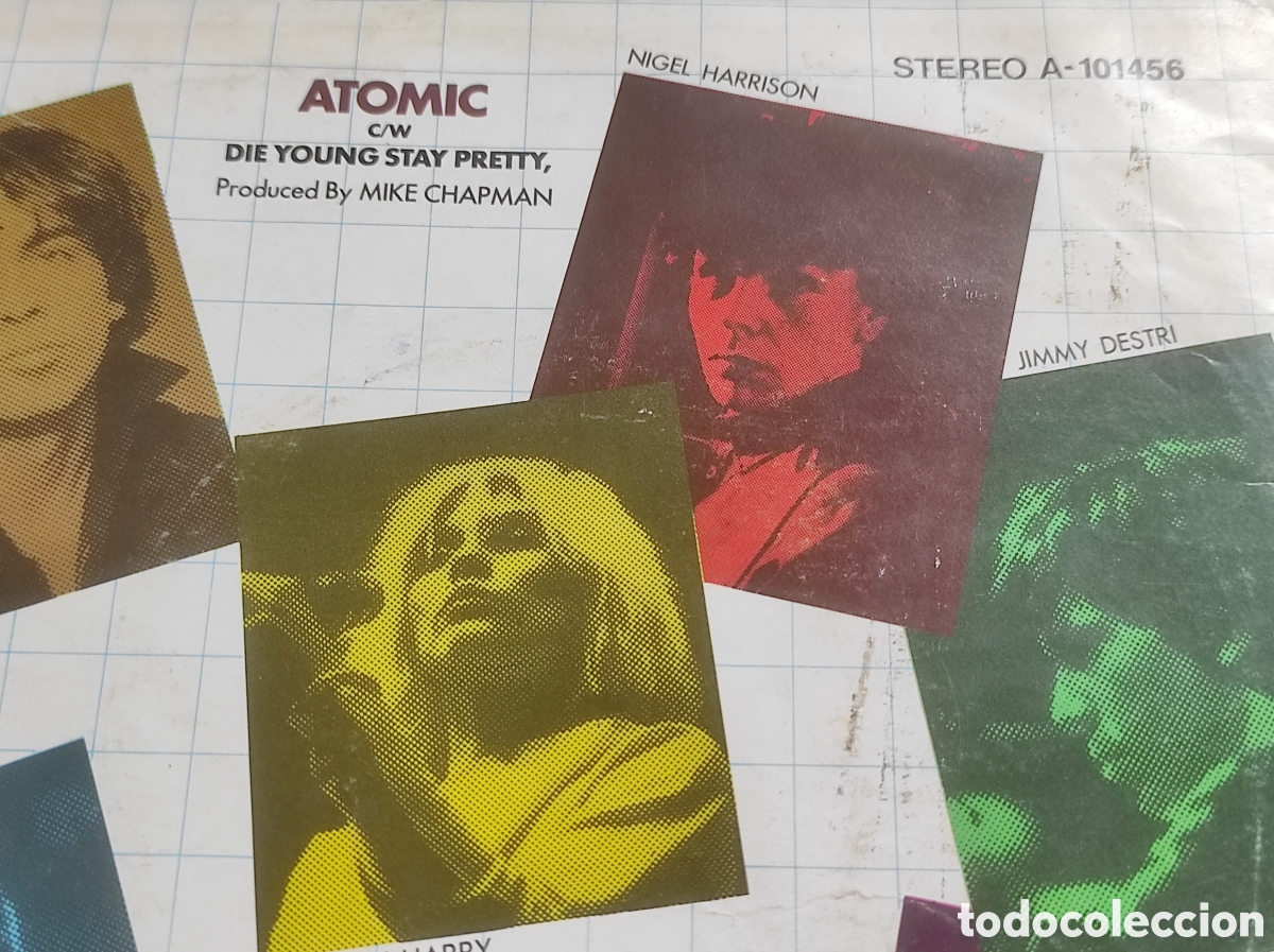 Discos de vinilo: Blondie - Atomic.Single 7 pulgadas - Foto 6