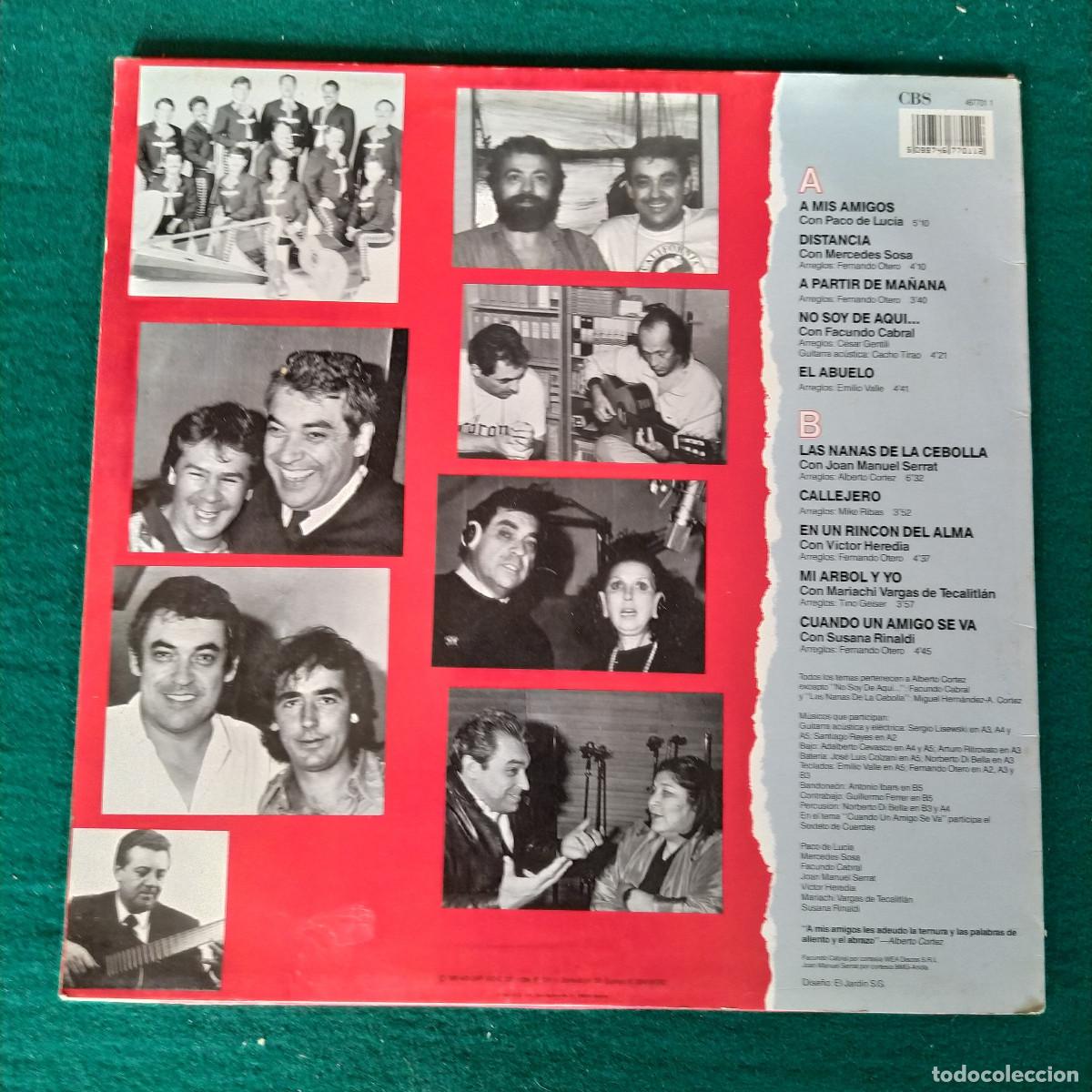 Discos de vinilo: Alberto Cortez &ndash; Coincidencias - Foto 2