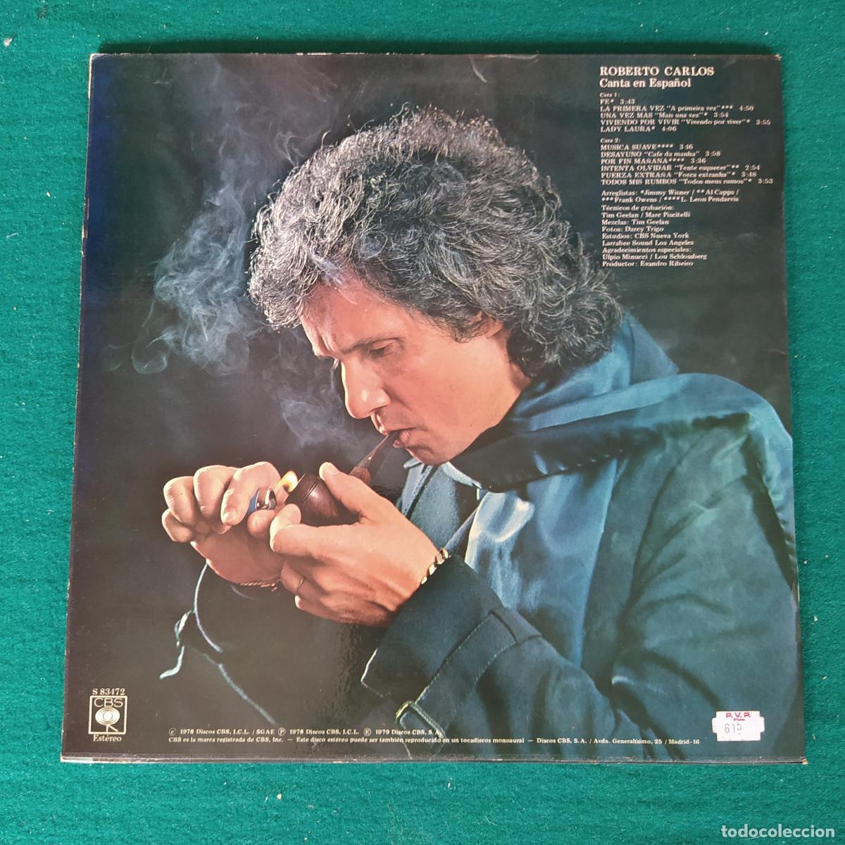 Discos de vinilo: Roberto Carlos &ndash; Canta En Espa&ntilde;ol - Foto 2