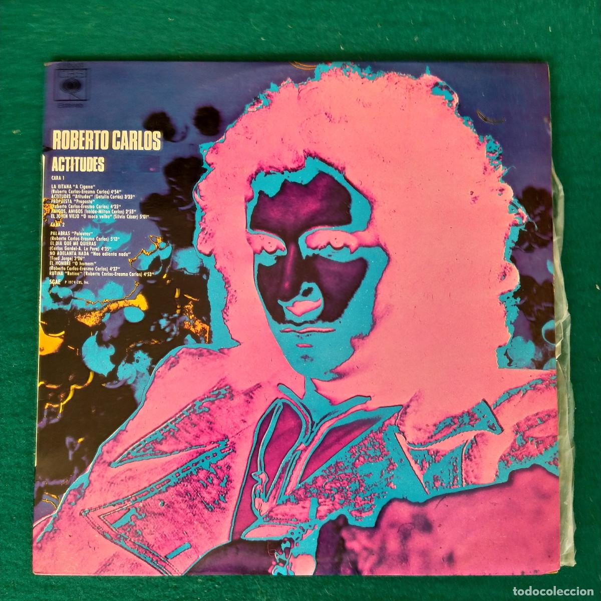 Discos de vinilo: Roberto Carlos &ndash; Actitudes - El D&iacute;a Que Me Quieras - Foto 1