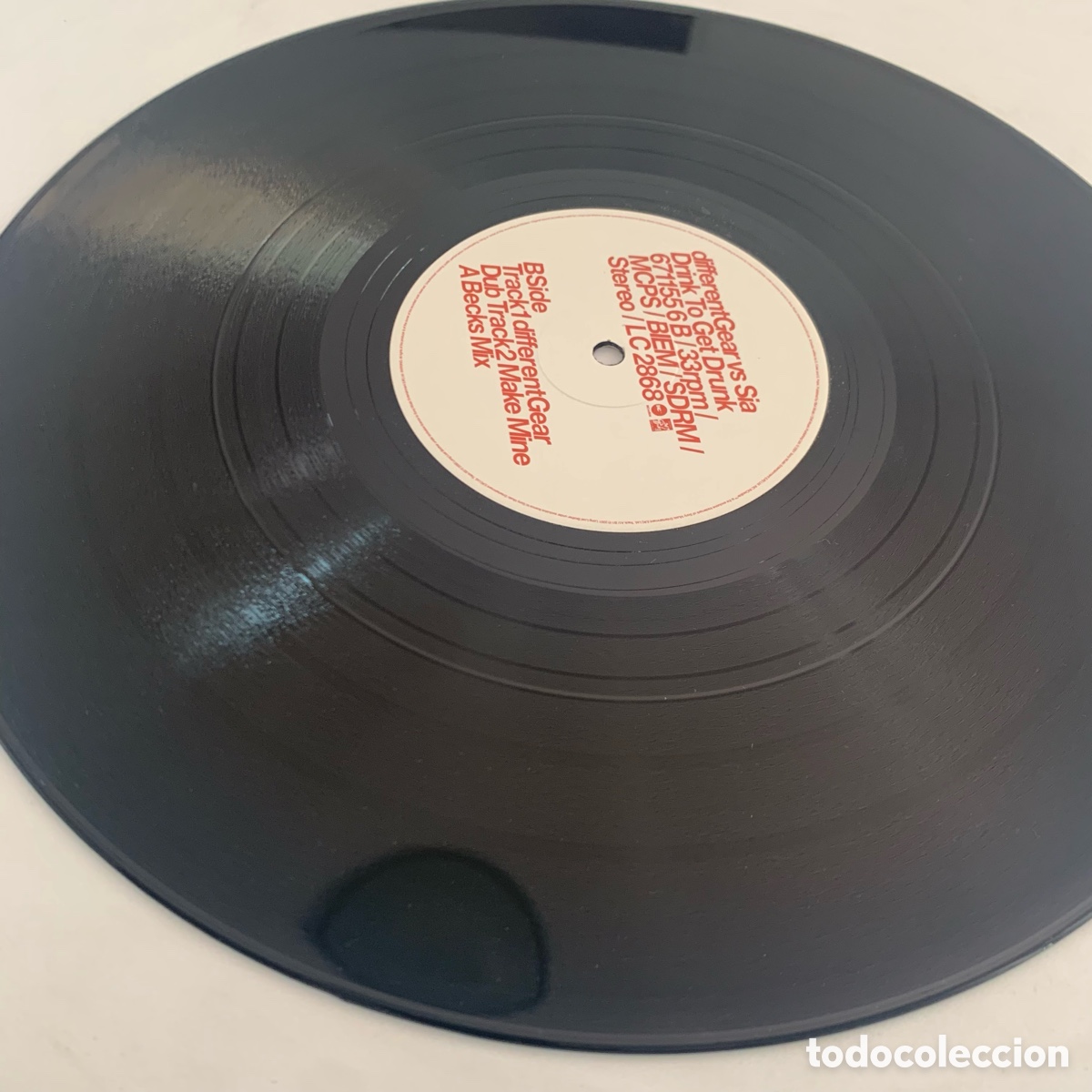 Discos de vinilo: Maxi 12&rsquo;&rsquo; DifferentGear - Drink To Get Drunk - Foto 4
