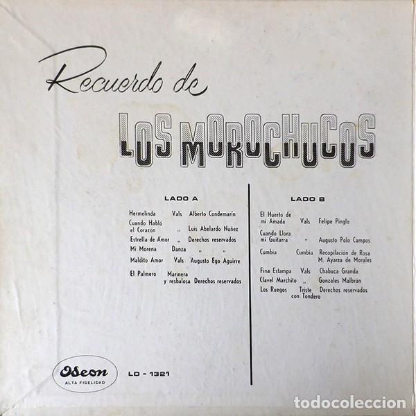 Discos de vinilo: Los Morochucos &lrm;&ndash; Recuerdo De Los - Foto 2
