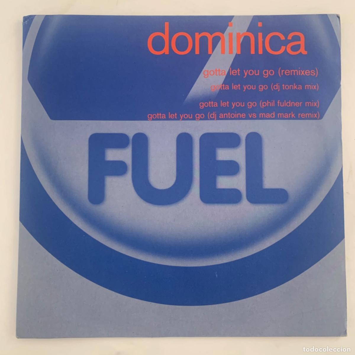 Discos de vinilo: Maxi 12&rsquo;&rsquo; Dominica - fuel del 2000 - Foto 1