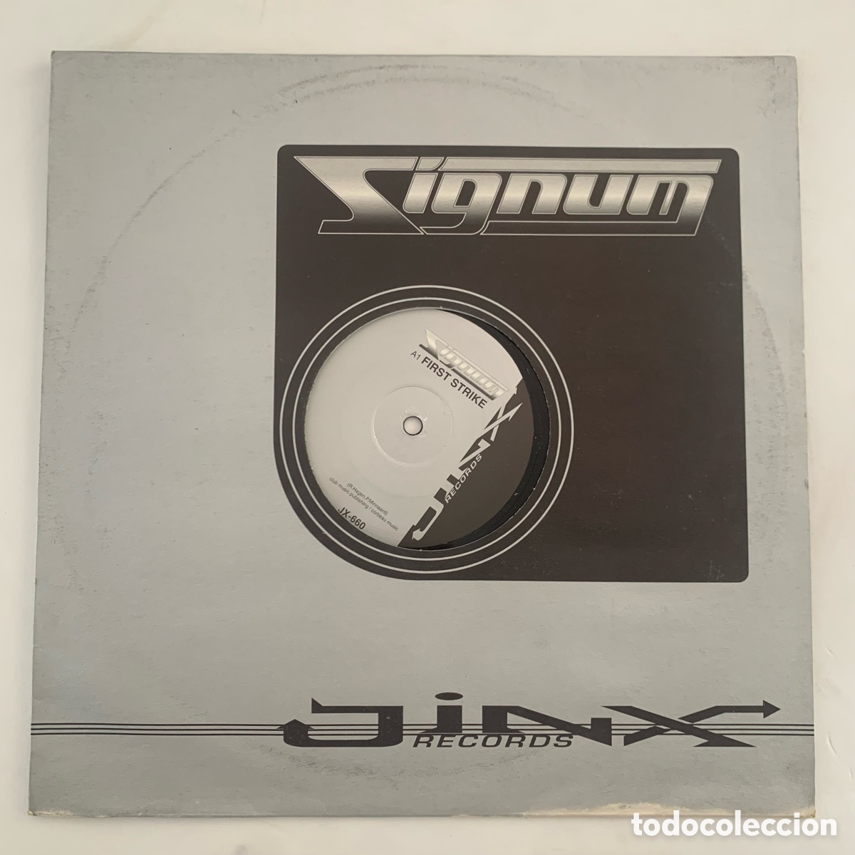 Discos de vinilo: Maxi 12&rsquo;&rsquo; Signum - First Strike - Foto 1