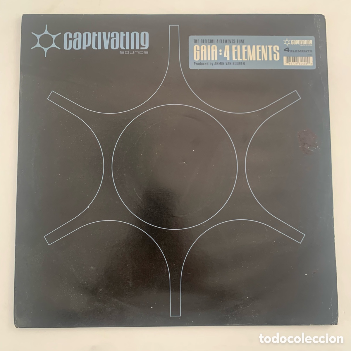 Discos de vinilo: Maxi 12&rsquo;&rsquo; Gaia - 4 Elements del 2000 - Foto 1