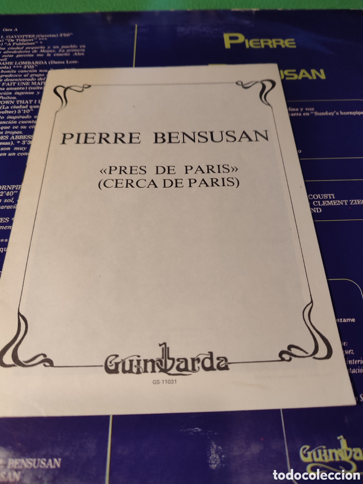 Discos de vinilo: Pierre Bensusan - Pres de Paris Vinilo Lp - Foto 2
