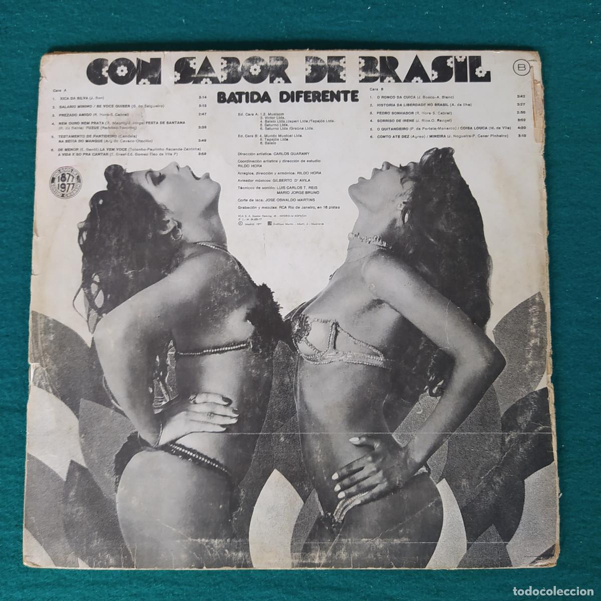 Discos de vinilo: Batida Diferente &ndash; Con Sabor De Brasil - Foto 2