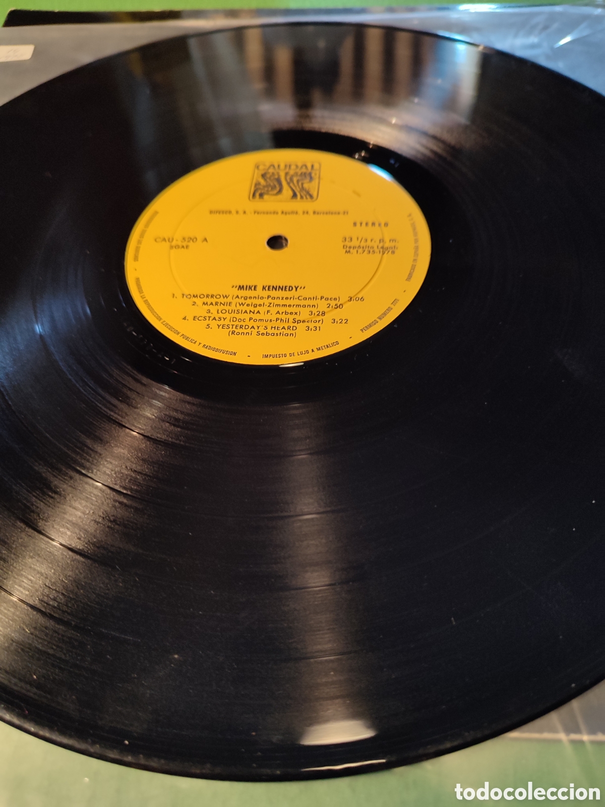 Discos de vinilo: Mike Kennedy - Same 1978 Vinilo Lp - Foto 3
