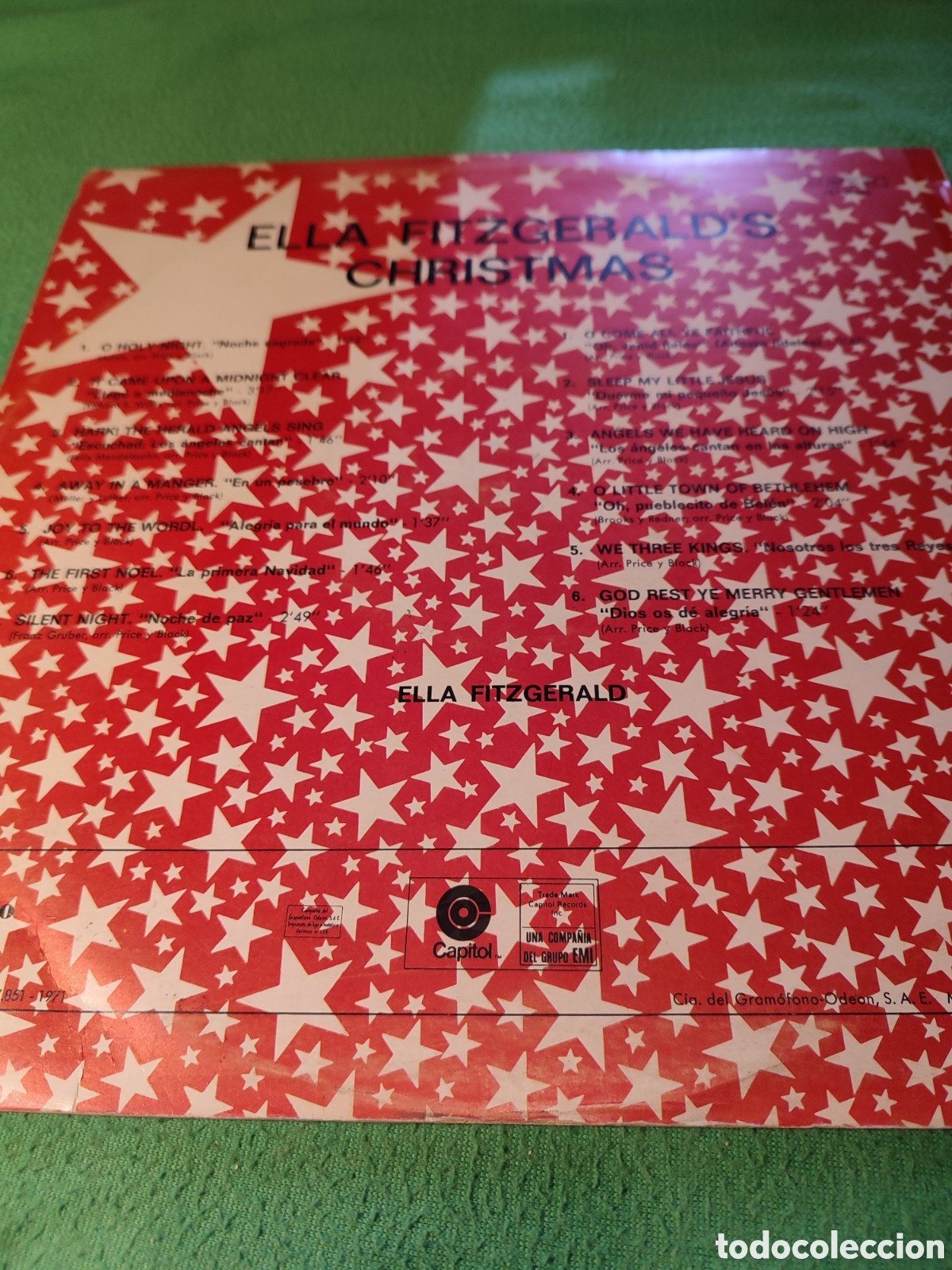 Discos de vinilo: Ella Fitzgerald - Christmas Vinilo Lp - Foto 2