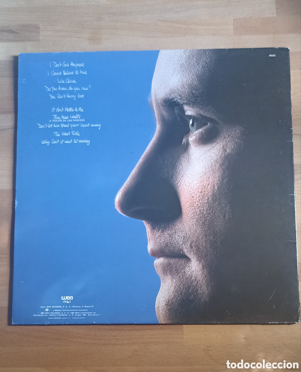 Discos de vinilo: Disco de vinilo - Phil Collins - Hello, I must be going - 1982 - Foto 2