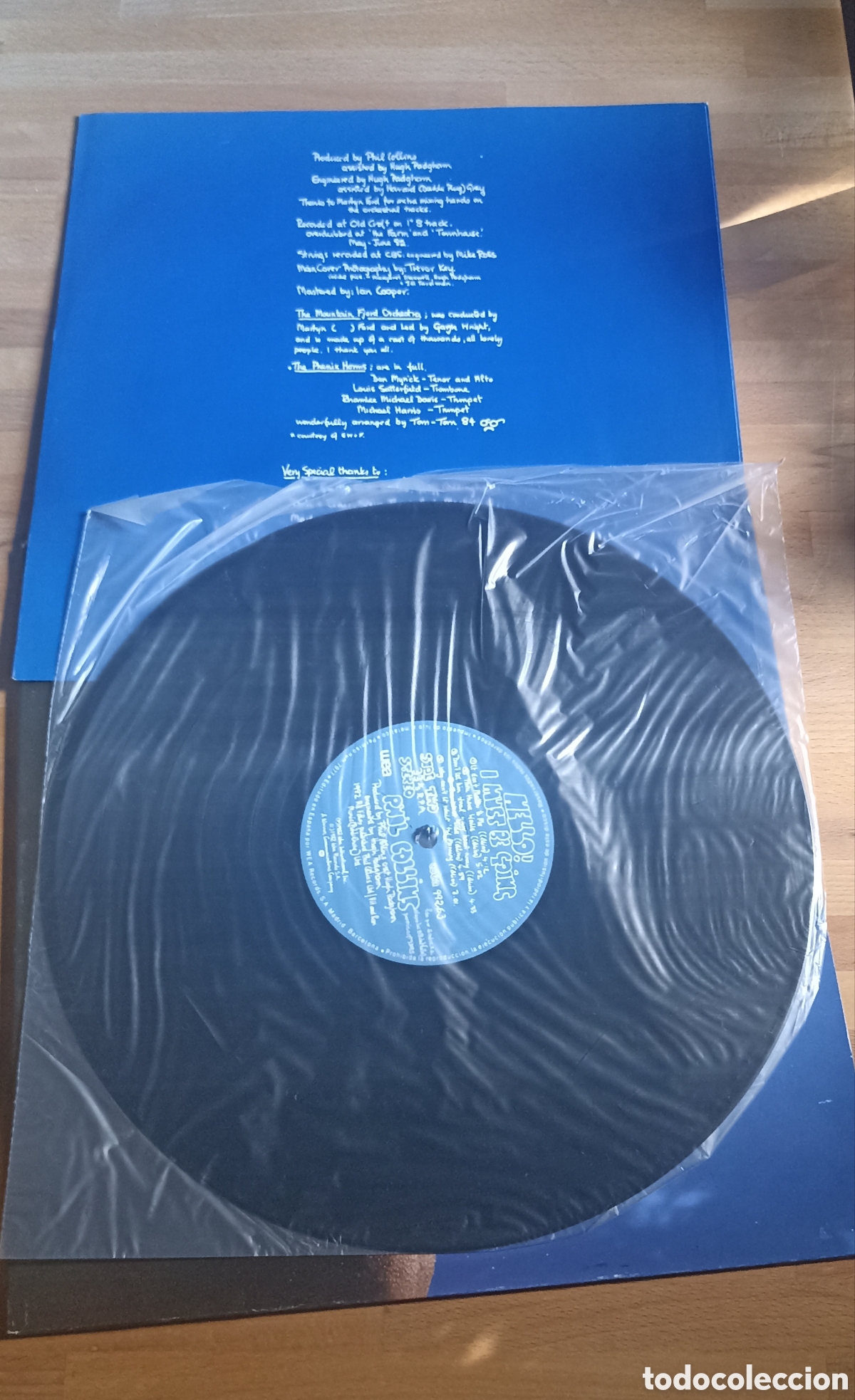 Discos de vinilo: Disco de vinilo - Phil Collins - Hello, I must be going - 1982 - Foto 4
