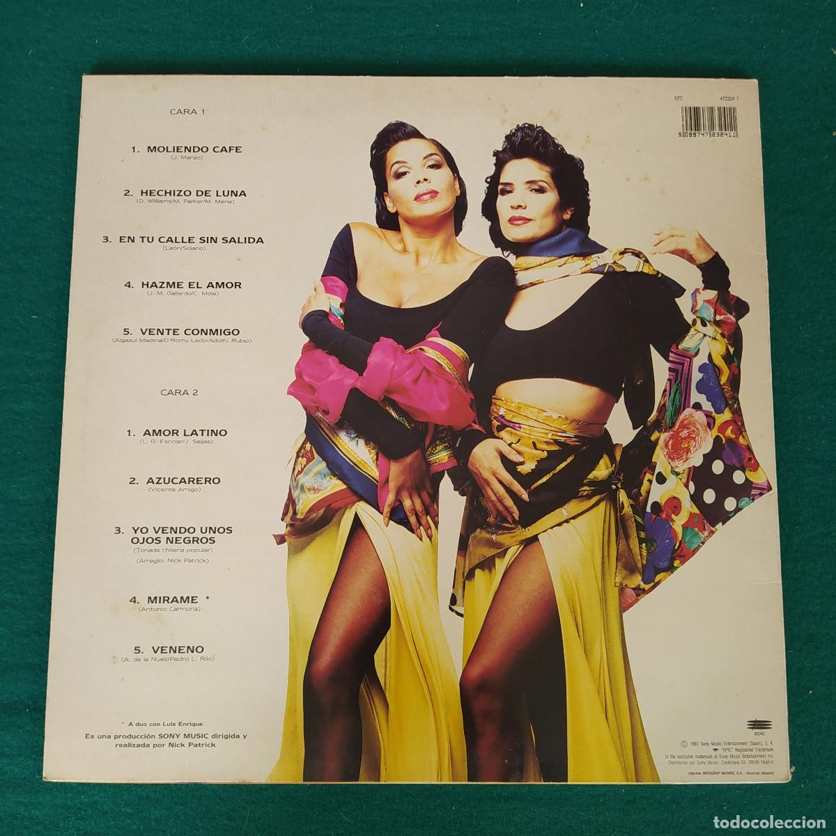 Discos de vinilo: Azucar Moreno &ndash; Ojos Negros - Foto 2