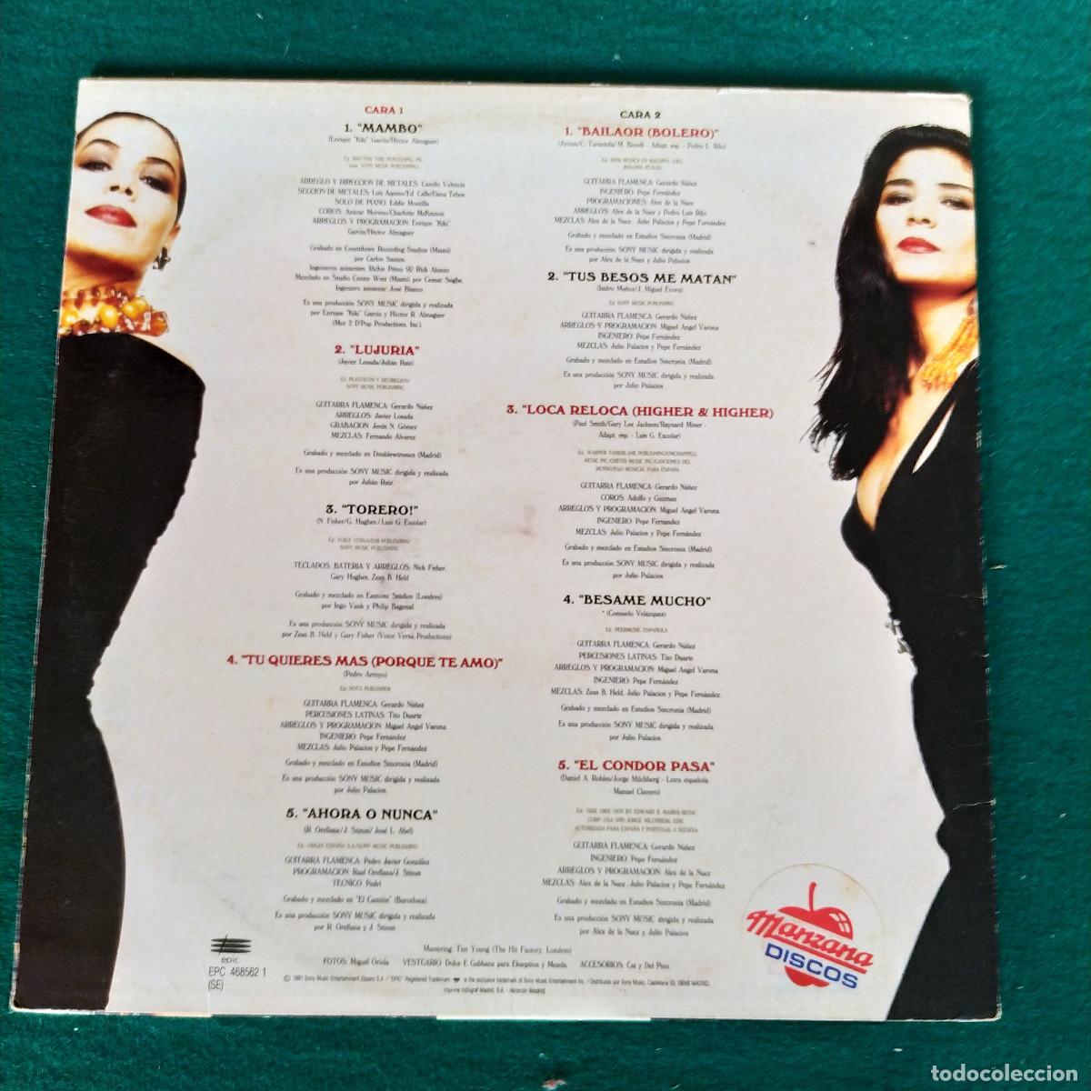 Discos de vinilo: Azucar Moreno &ndash; Mambo - Foto 2