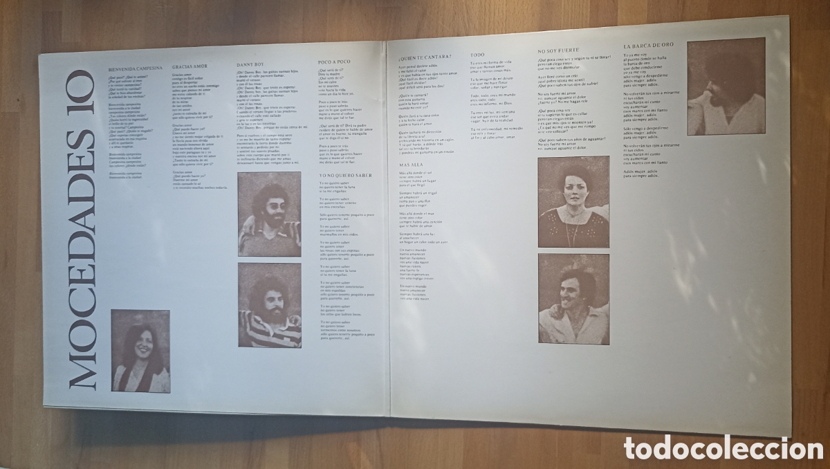 Discos de vinilo: Disco de vinilo - Mocedades - 10 - 1978 - Foto 3