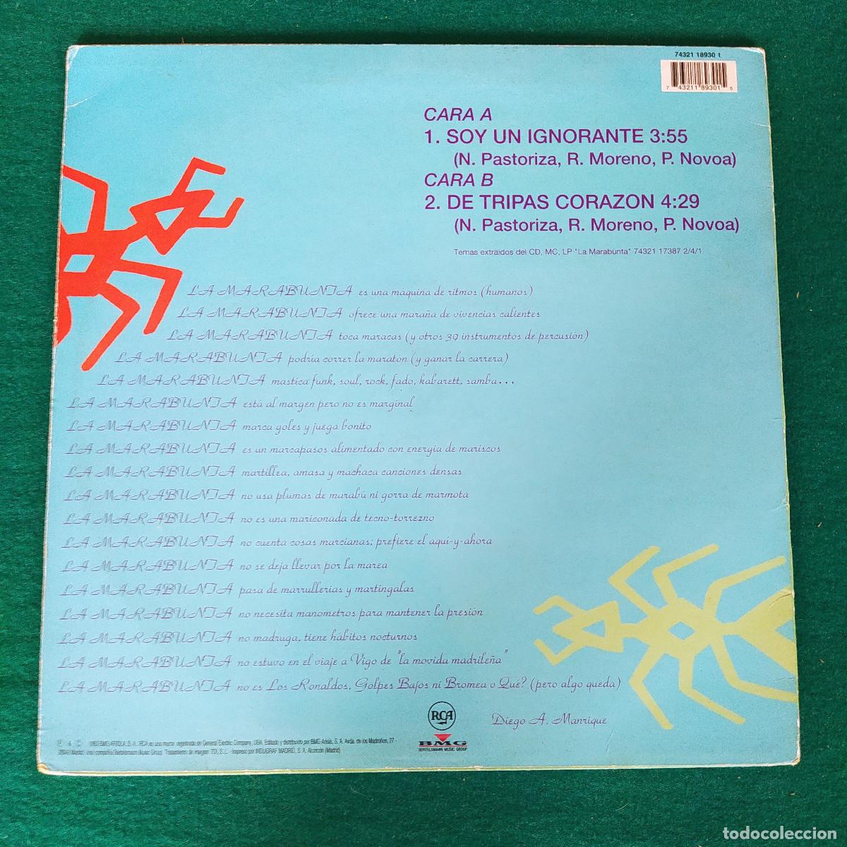 Discos de vinilo: La Marabunta &ndash; soy un ignorante - Foto 2