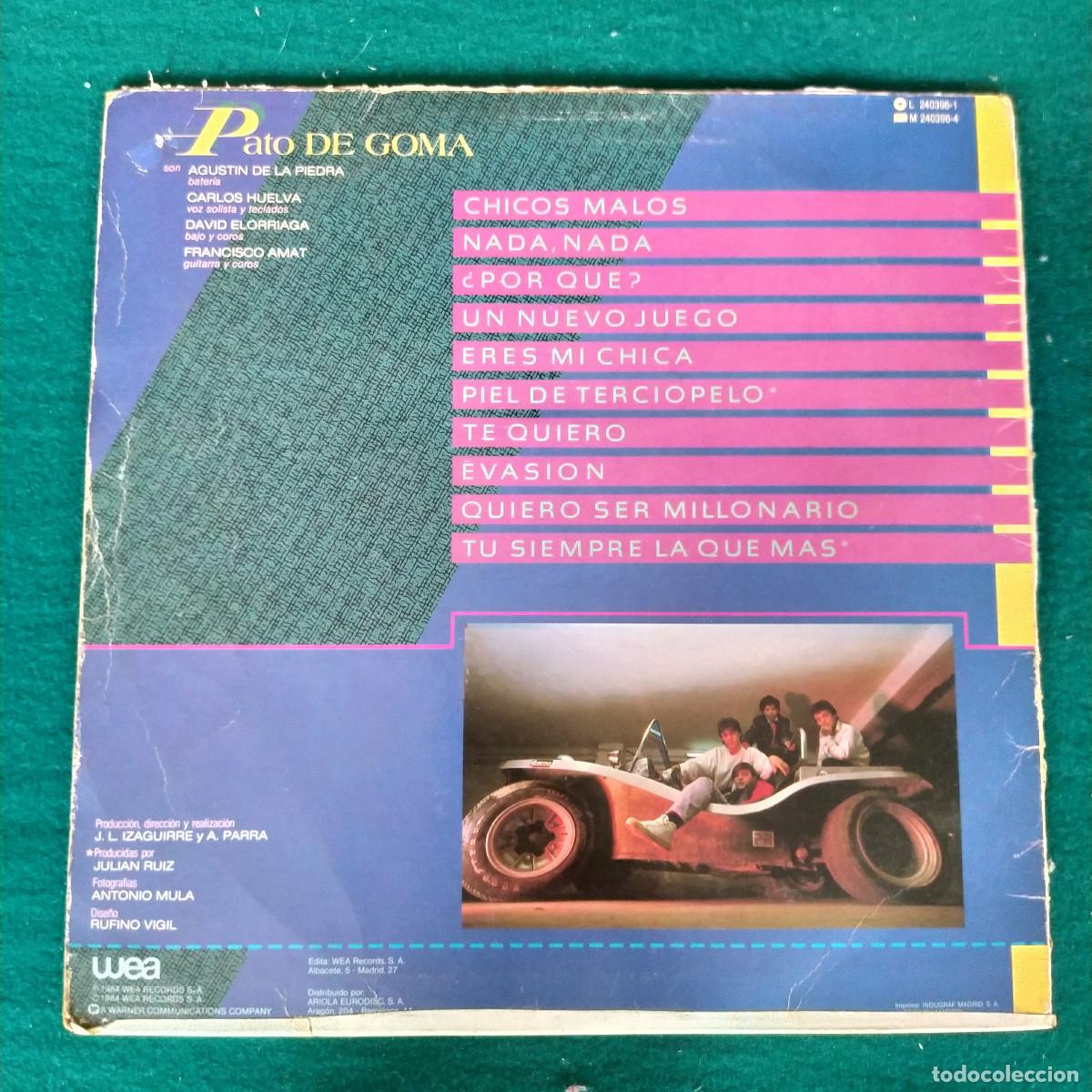 Discos de vinilo: Pato De Goma &ndash; Chicos Malos - Foto 2