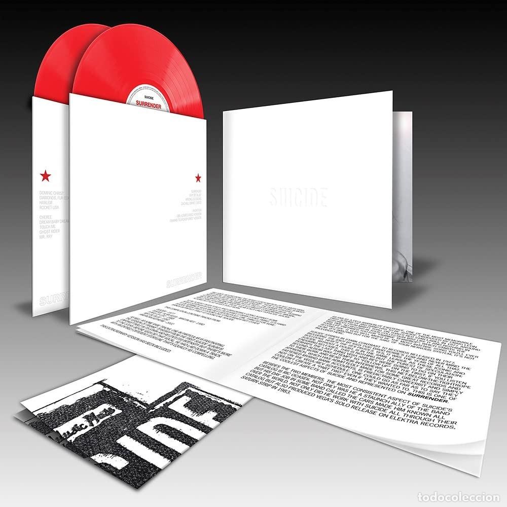 Discos de vinilo: 2LP SUICIDE SURRENDER VINILO ( ROJO) SYNTH PUNK - Foto 2