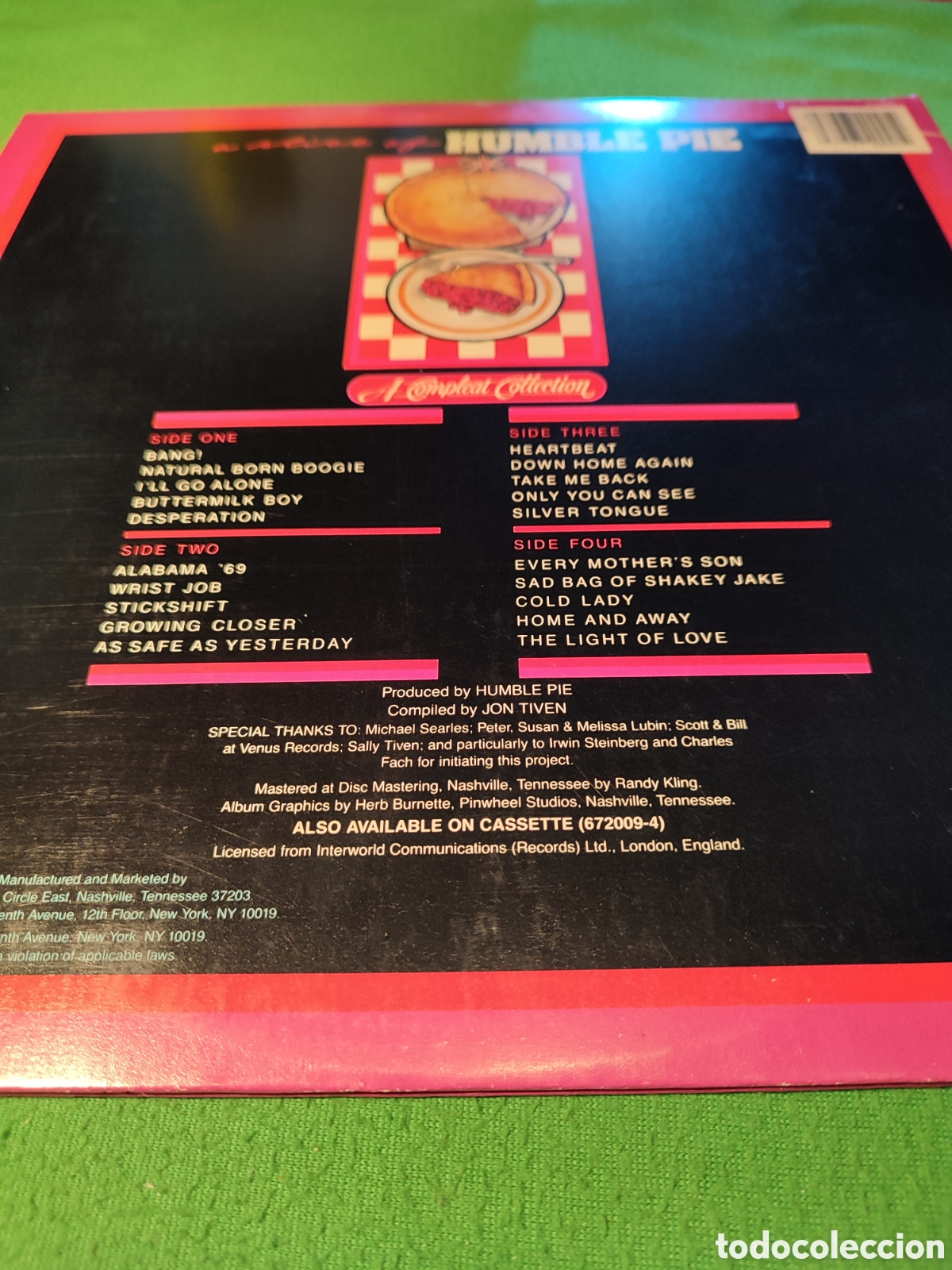 Discos de vinilo: Humble Pie - A compleat Collection 2lps - Foto 3