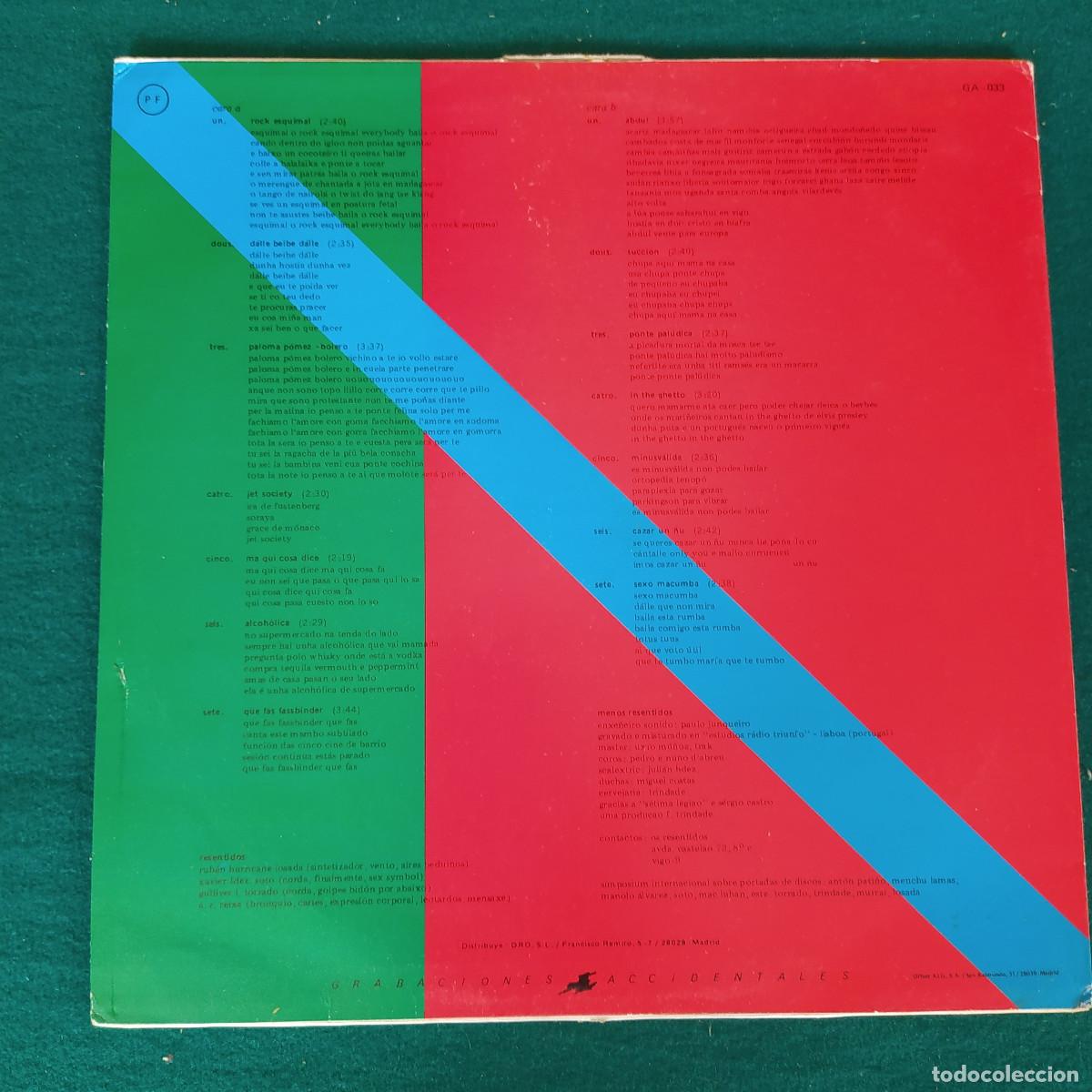 Discos de vinilo: Os Resentidos &ndash; Vigo Capital Lisboa - Foto 2