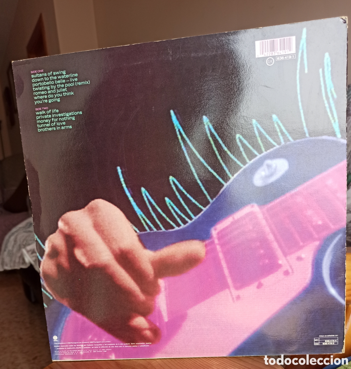 Discos de vinilo: Dire Straits&nbsp;&ndash;&nbsp;Money For Nothing - Foto 4