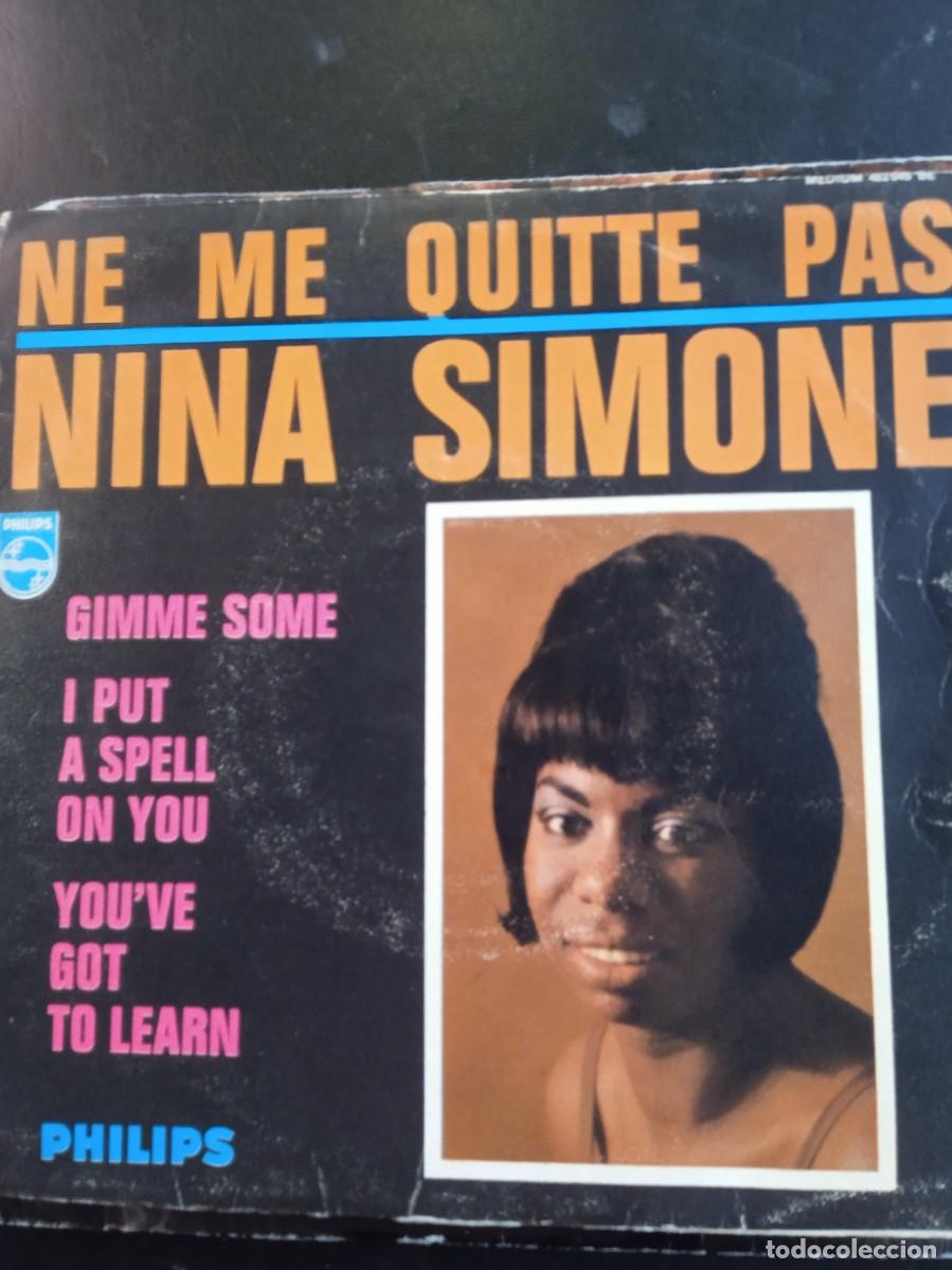 Discos de vinilo: NINA SIMONE- NE ME QUITTE PAS. EP. FRANCIA. - Foto 1