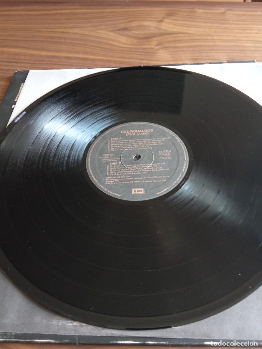 Discos de vinilo: LOS RONALDOS LP SABOR SALADO - Foto 5