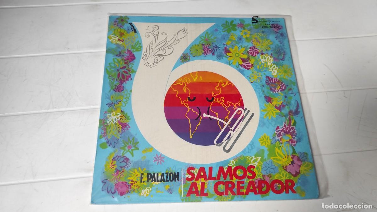 Discos de vinilo: LP SALMOS AL CREADOR - F. PALAZON - Foto 1