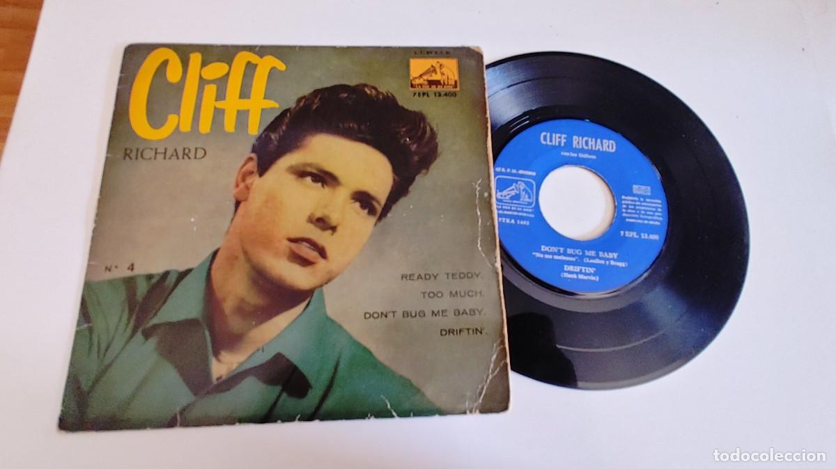 Discos de vinilo: CLIFF RICHARD-EP READY TEDDY +3 - Foto 1